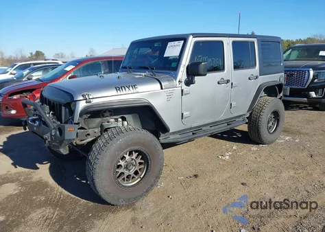 2017 Jeep Wrangler Unlimited Sport 4X4 from USA, damaged, VIN 1C4BJWDGXHL537310